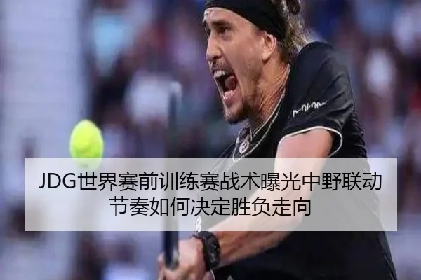 JDG世界赛前训练赛战术曝光中野联动节奏如何决定胜负走向
